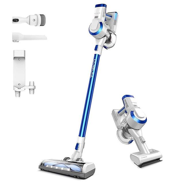 Tineco A10 Hero+ Cordless Stick Vacuum Cleaner, Powerful Suction, Multi-Surface Cleaning, Great for Pet Hair, Space Blue