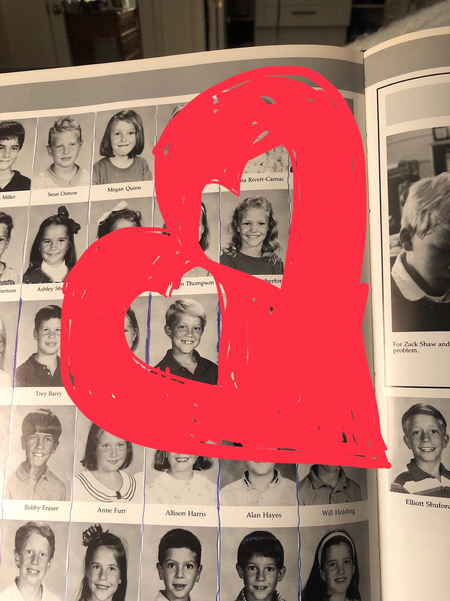 Courtesy of one of our elementary school classmates...3rd grade yearbook pics!!