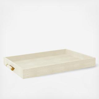Classic Shagreen Butler Tray