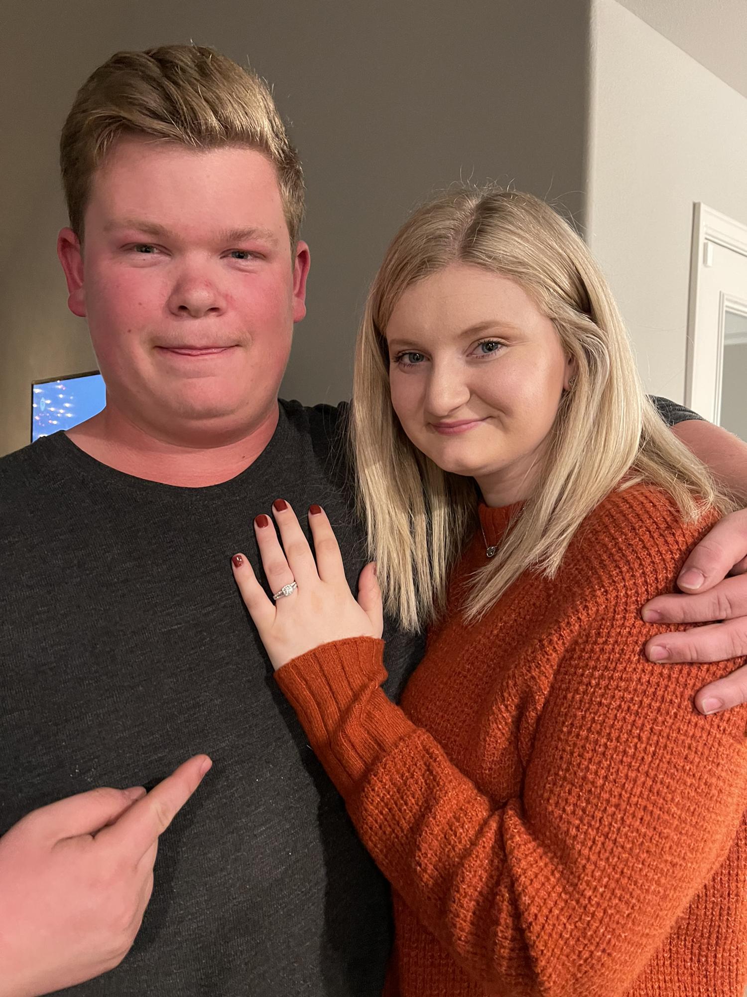 NYE 2021 (when he purposed)