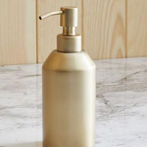 Caspian Metal Antique Brass Soap Pump