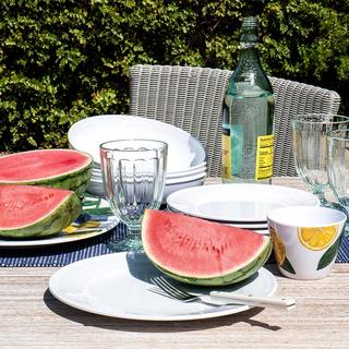 Madison Melamine Dinner Plate, Set of 6