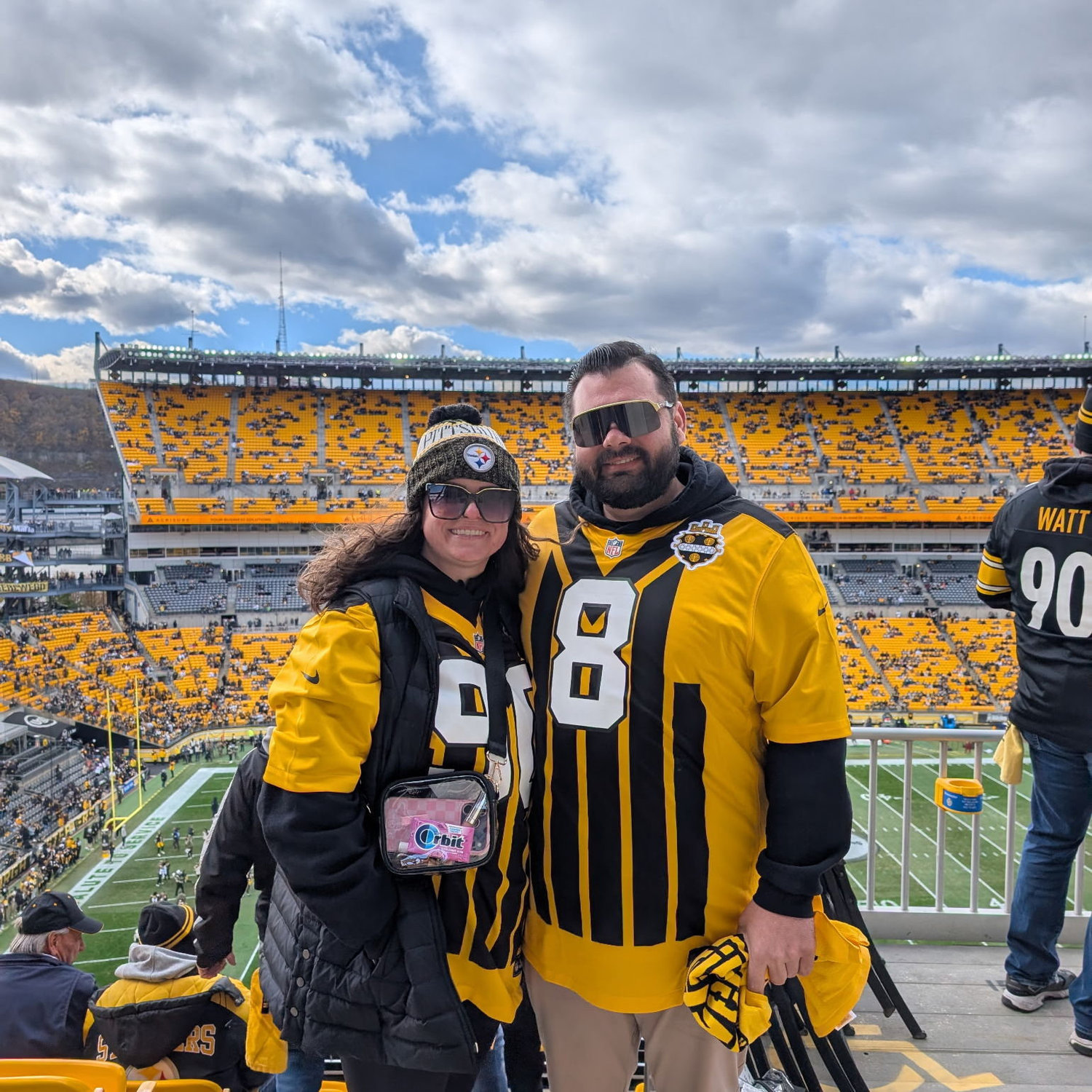 1st Steelers Game Together