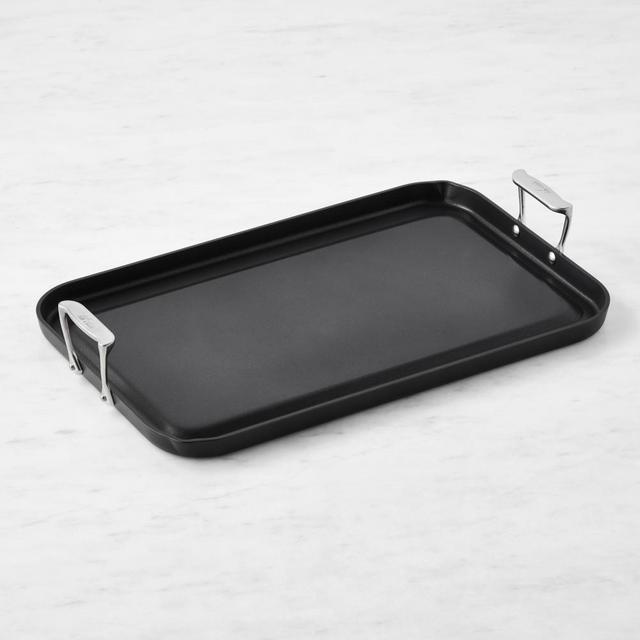 All-Clad HA1 Expert Hard Anodized Nonstick Double Burner Griddle, 13" x 20"