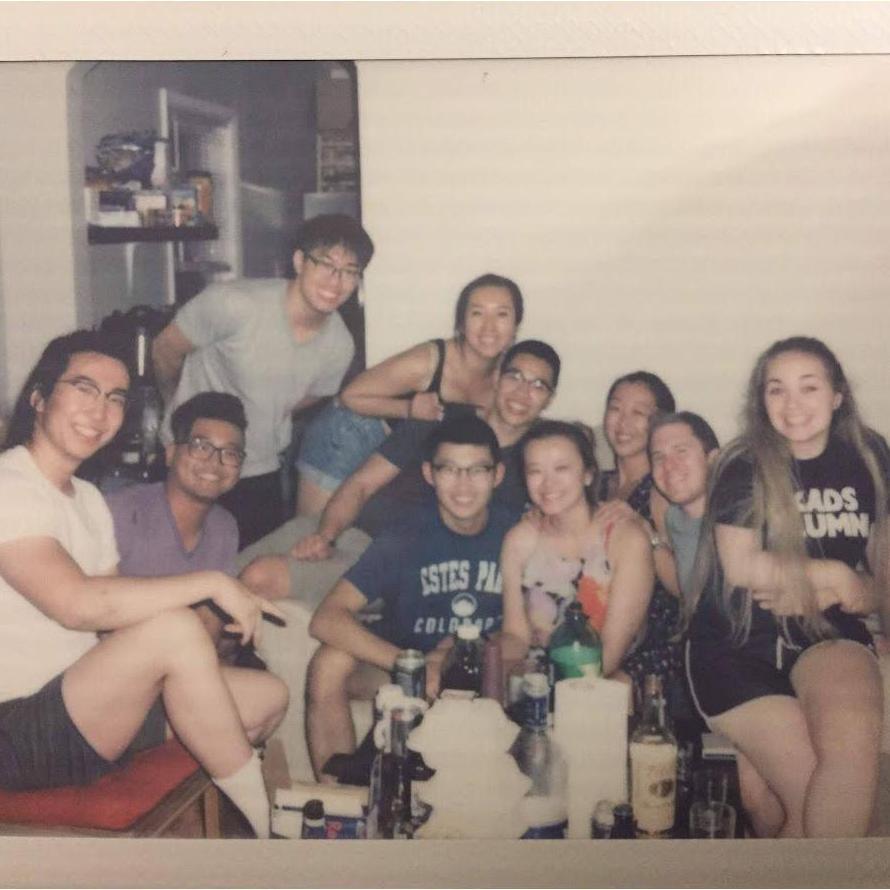 This was after attending our first wedding together as a couple. It was a great night!