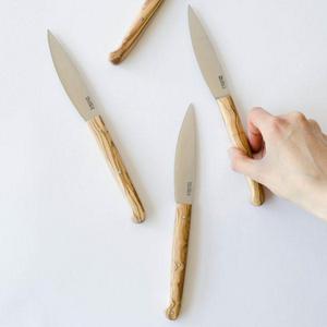 olive wood table knife