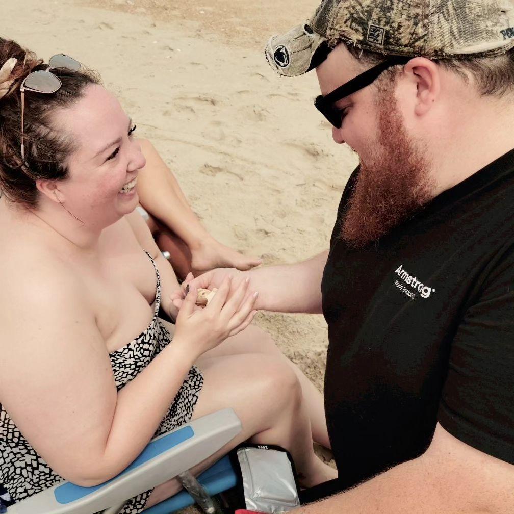 The moment he asked me to be his forever!
