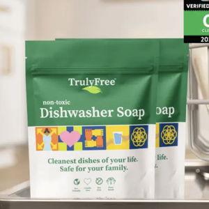 Dishwasher Soap | Eco-Friendly, Non-Toxic Dishwasher Detergent | Truly Free Home