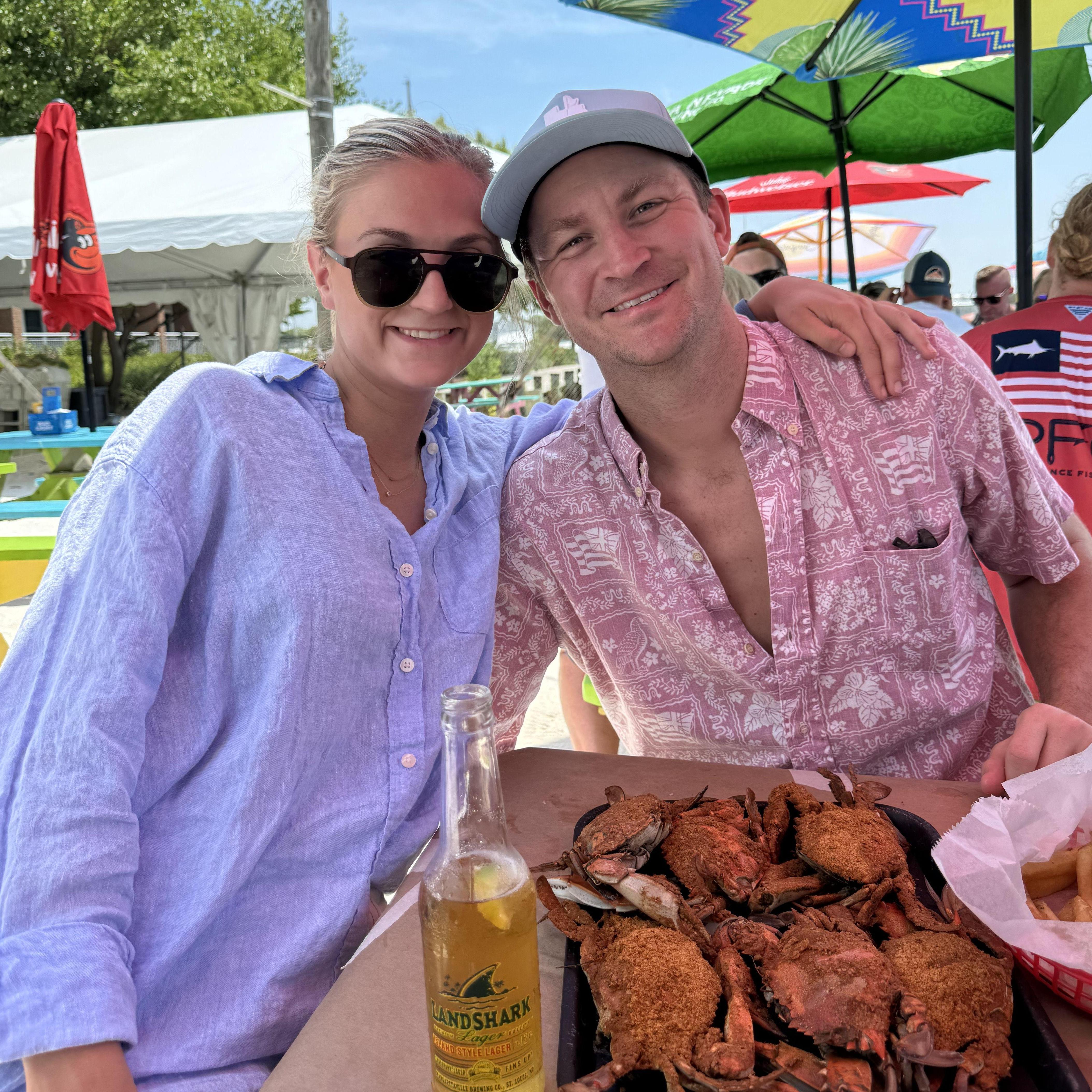 Ask Mac how many crabs he ate on this trip