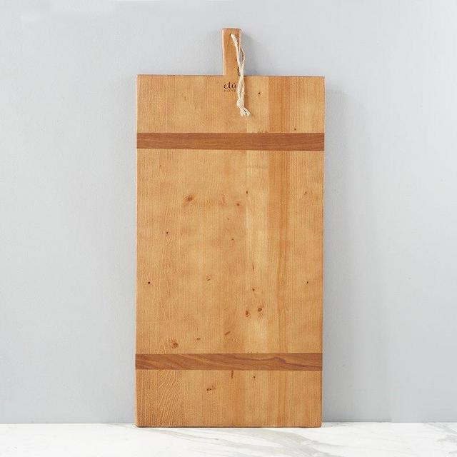 Etú Home Rectangle Pine Charcuterie Board, Large