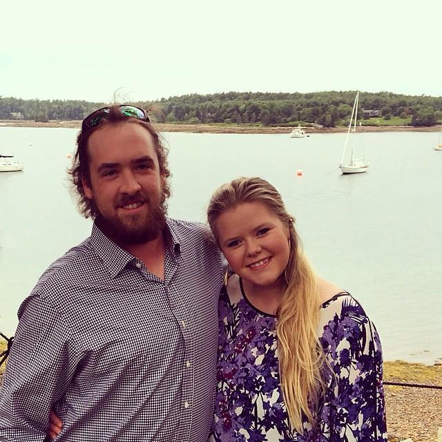 Dinner at Abel's Lobster Pound, July 2015