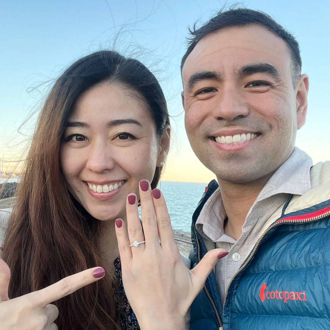 We got engaged!