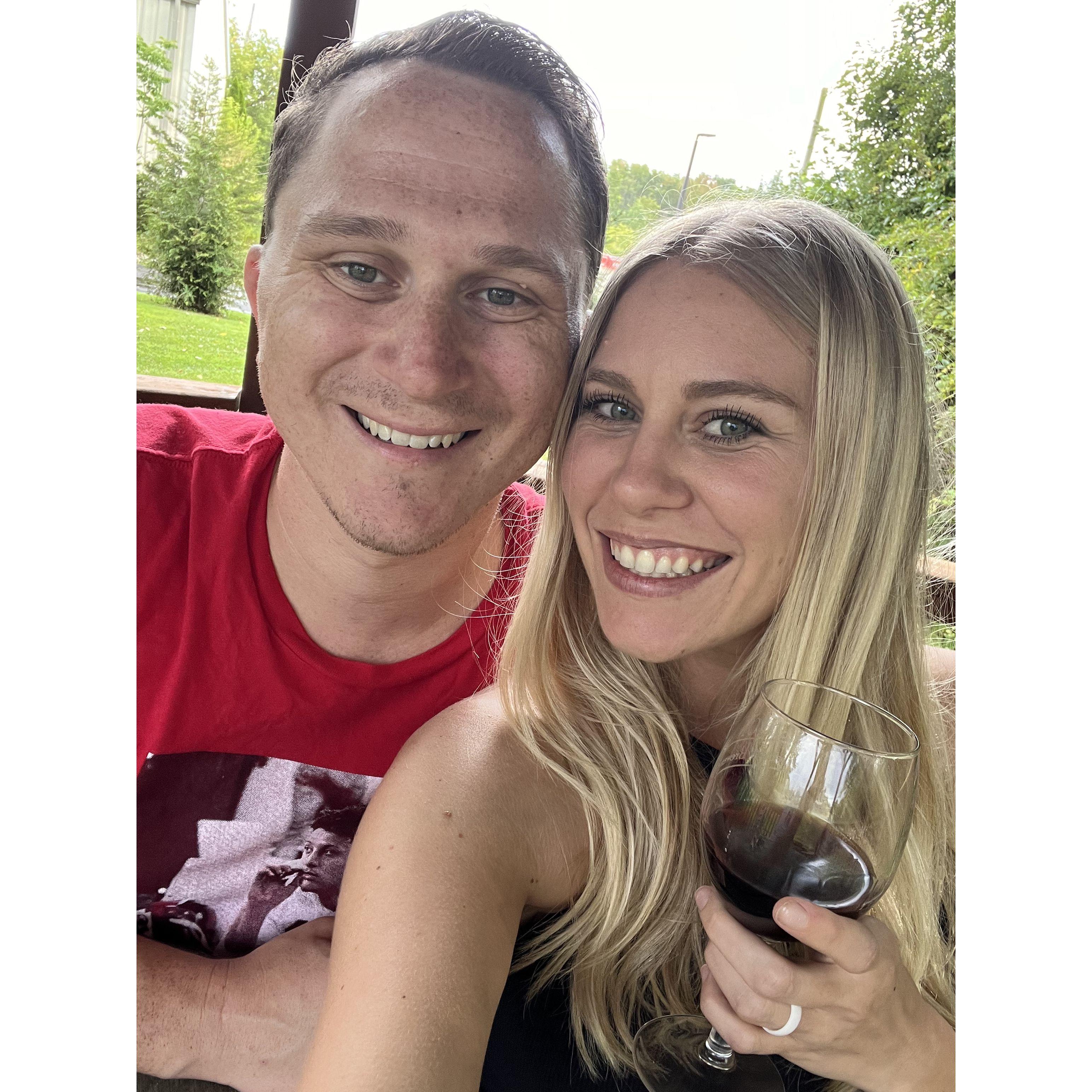 Wine tasting is always on our "to-do" list.
