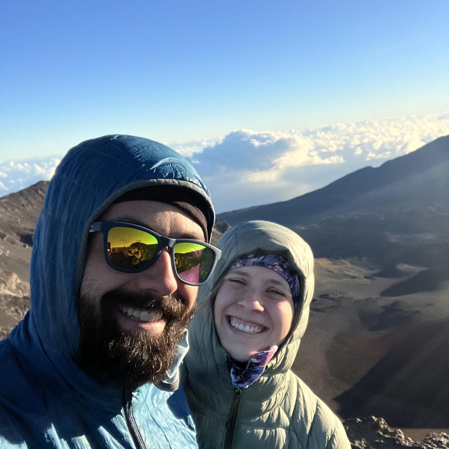 Sunrise at Mt Haleakala on Maui!