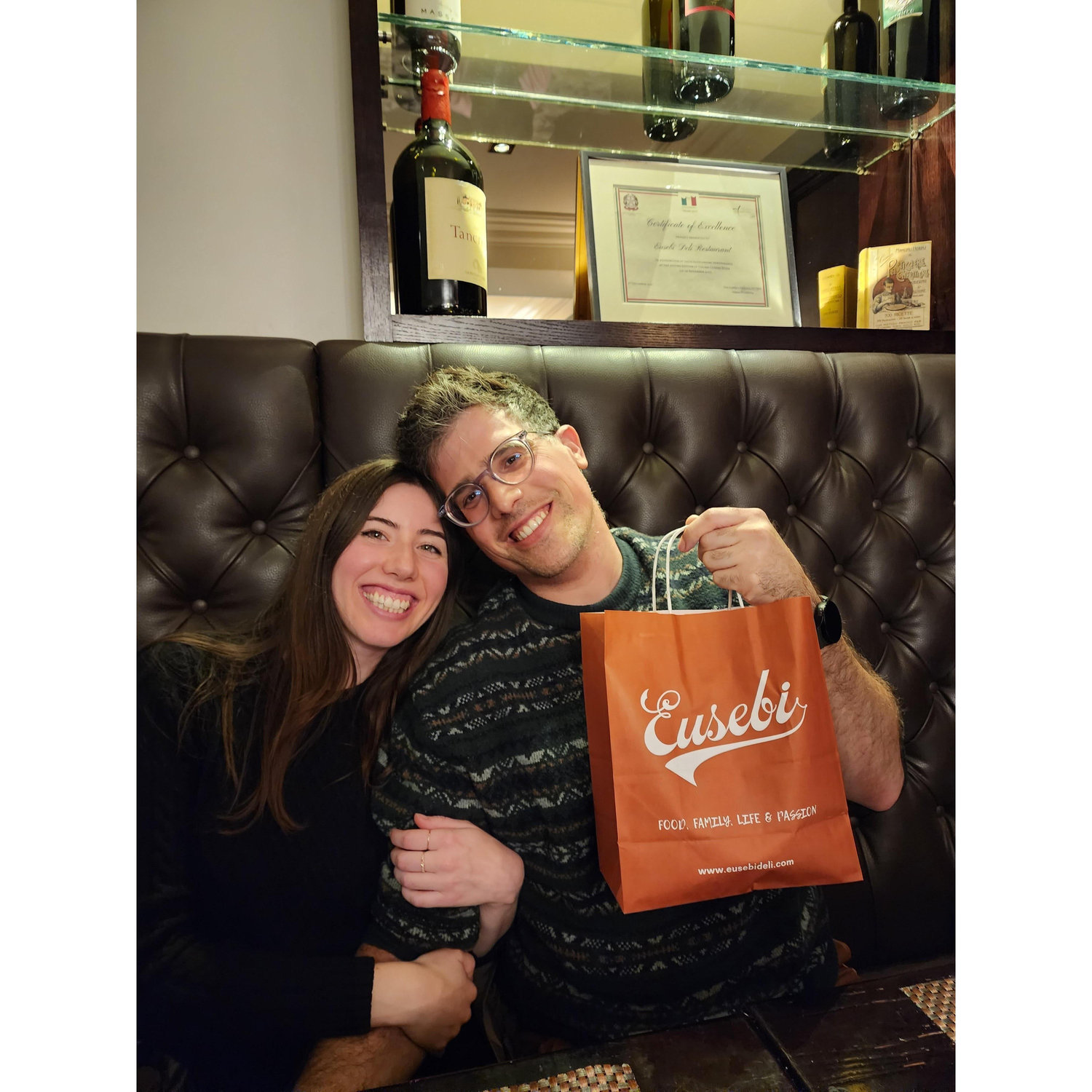 Visiting the Eusebi Deli in Glasgow, Scotland