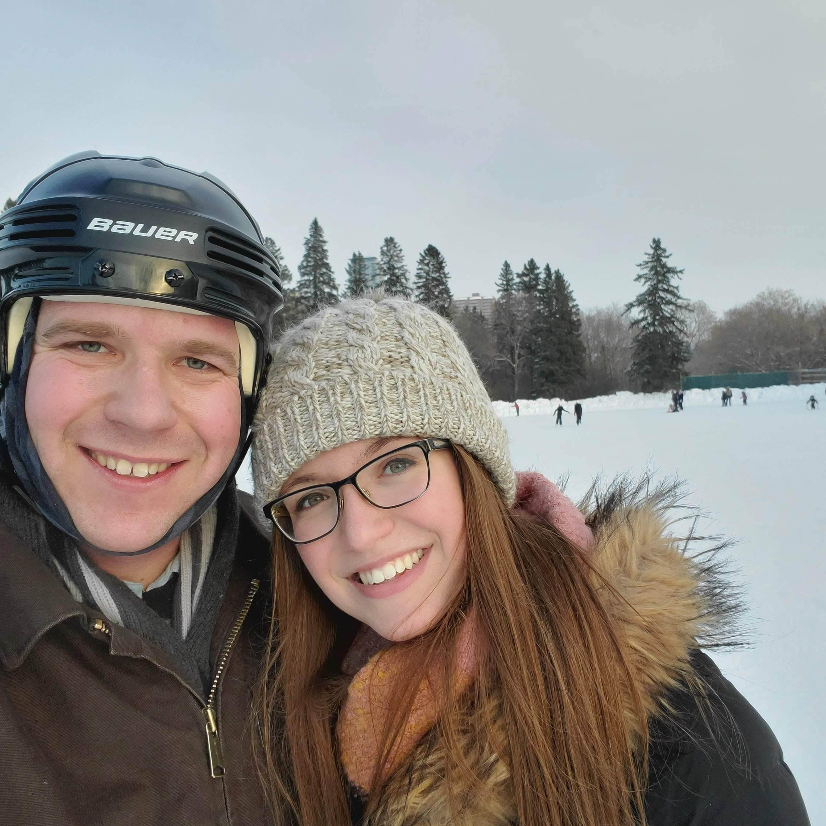 Skating at Victoria Park Oval with friends is one of our favourite winter activities!
