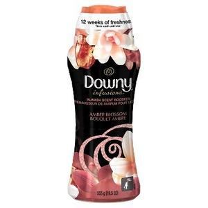 Downy Infusions In-Wash Amber Blossom Scented Booster Beads - 14.8oz