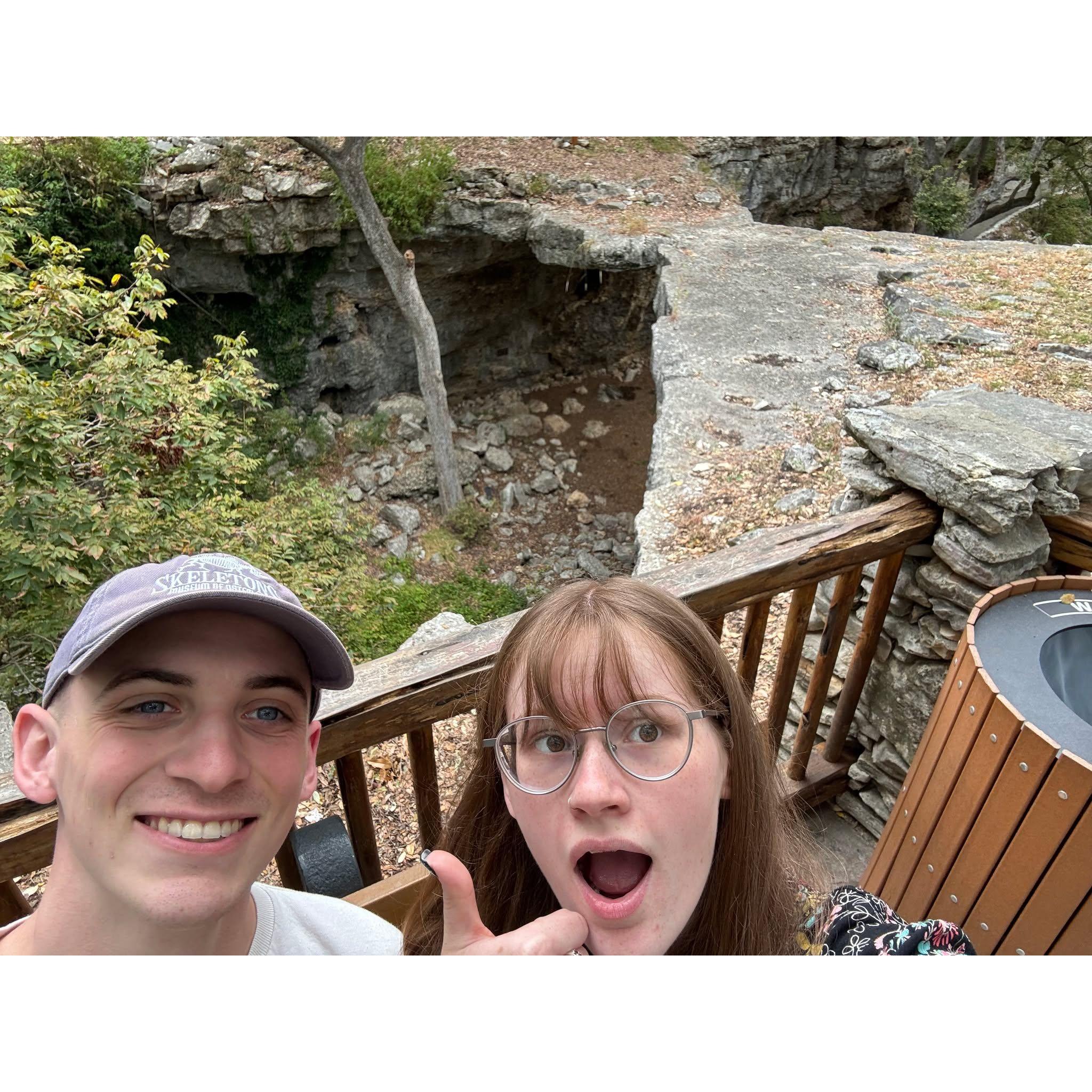 Natural Bridges Cavern