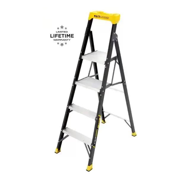 5.5 ft. Fiberglass Dual Platform Ladder (10 ft. Reach), 250 lb. Load Capacity Type I Duty Rating