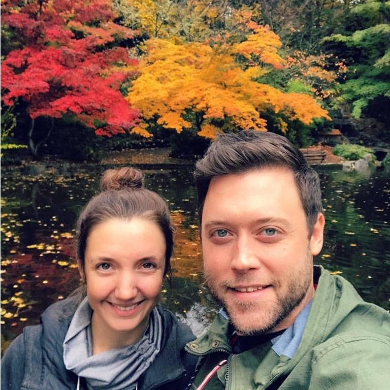 At the Japanese Garden in Ashland, Oregon