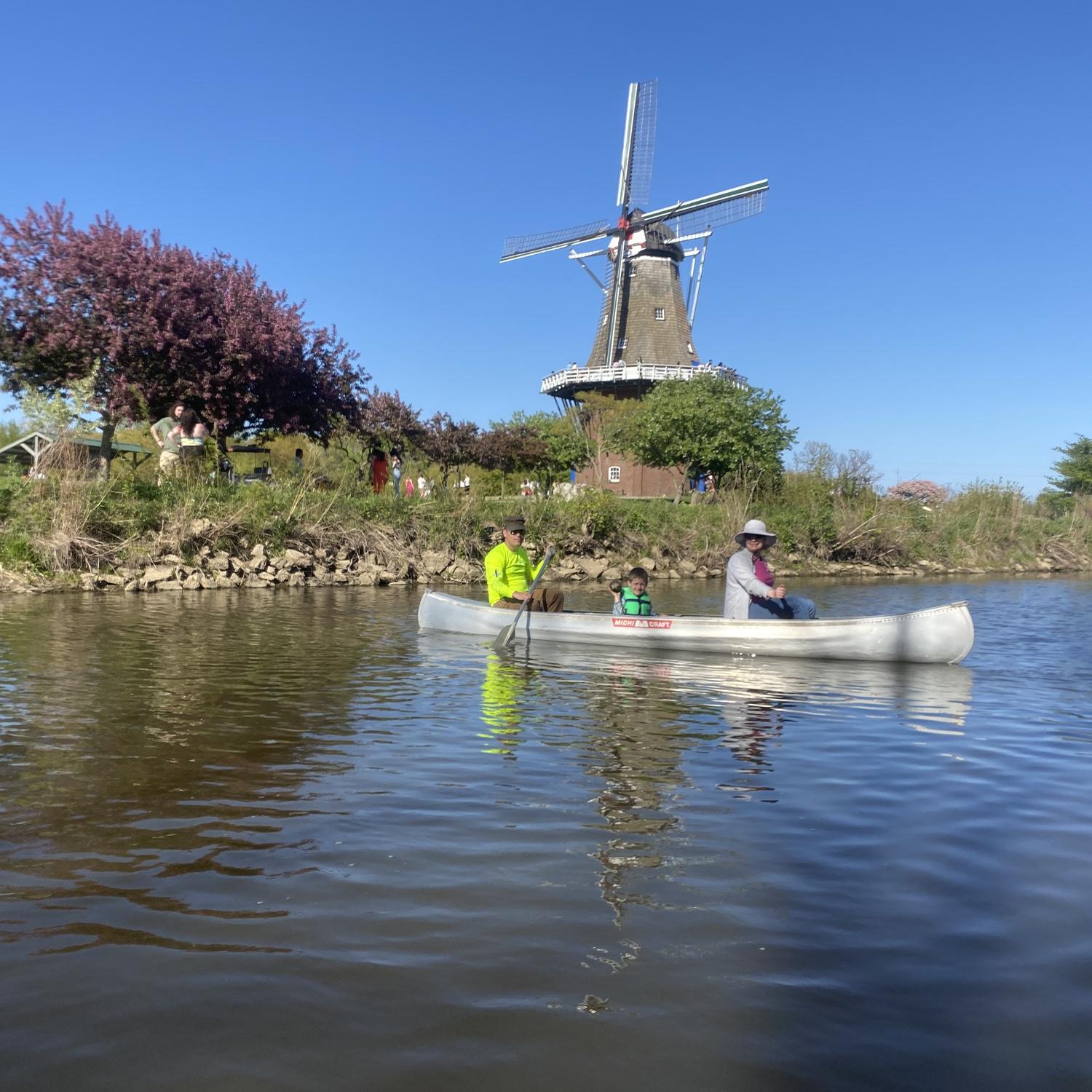 Canoeing around Holland MI