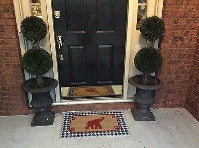 RS University of Alabama Crimson Tide w/Red Elephant & Houndstooth Door Mat/Rug