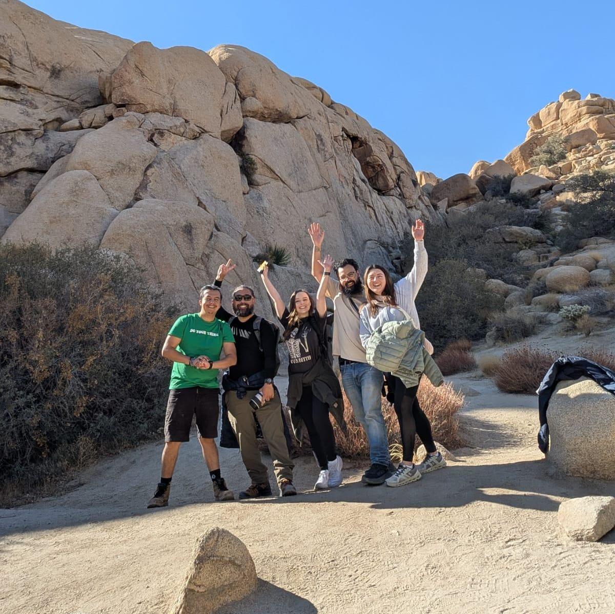 2025 - Joshua Tree with Nico, Kevin and Juli!