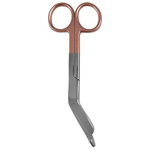 Prestige Medical 5.5 Inch Colormate Lister Bandage Scissor, Rose Gold