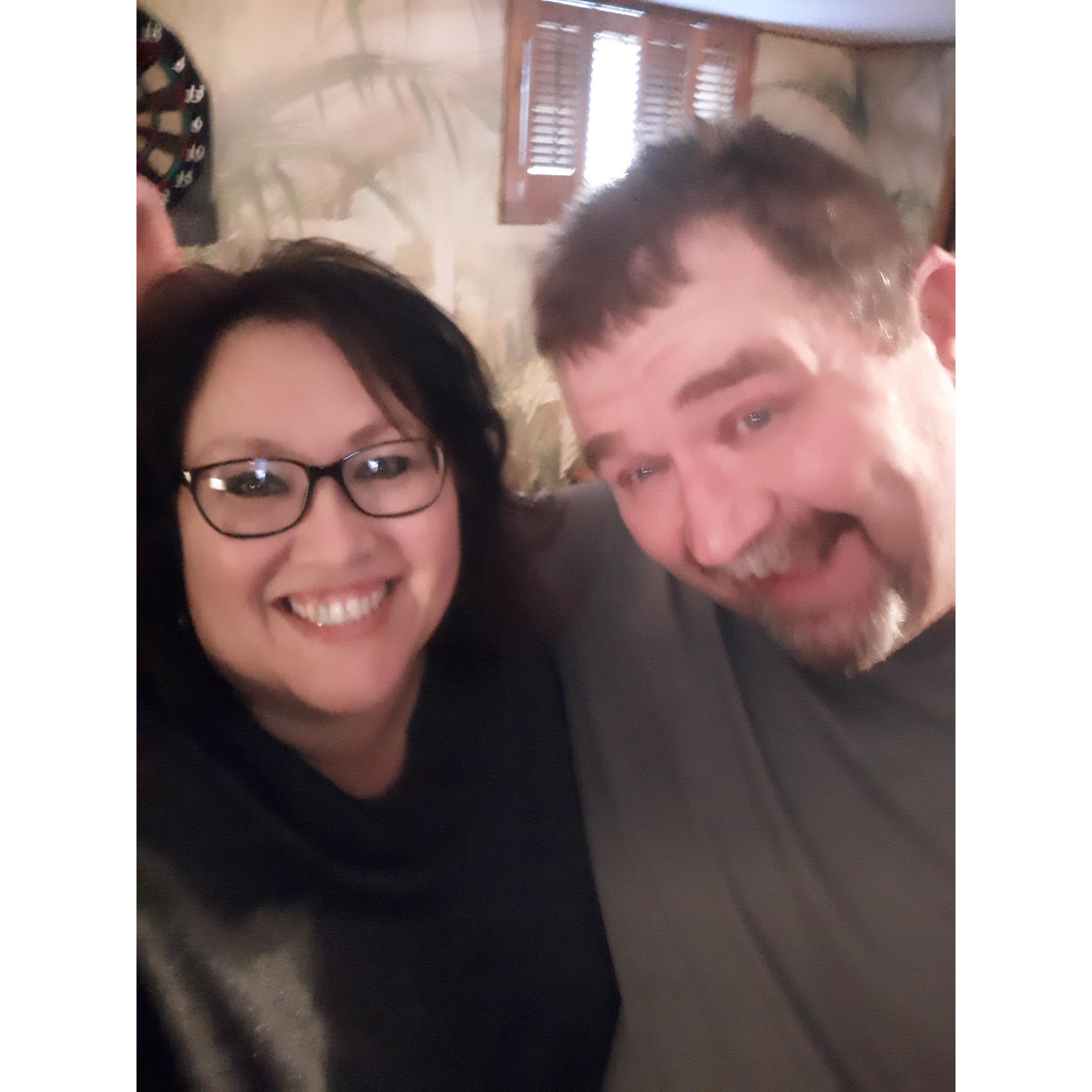 Terry and I are loving life!