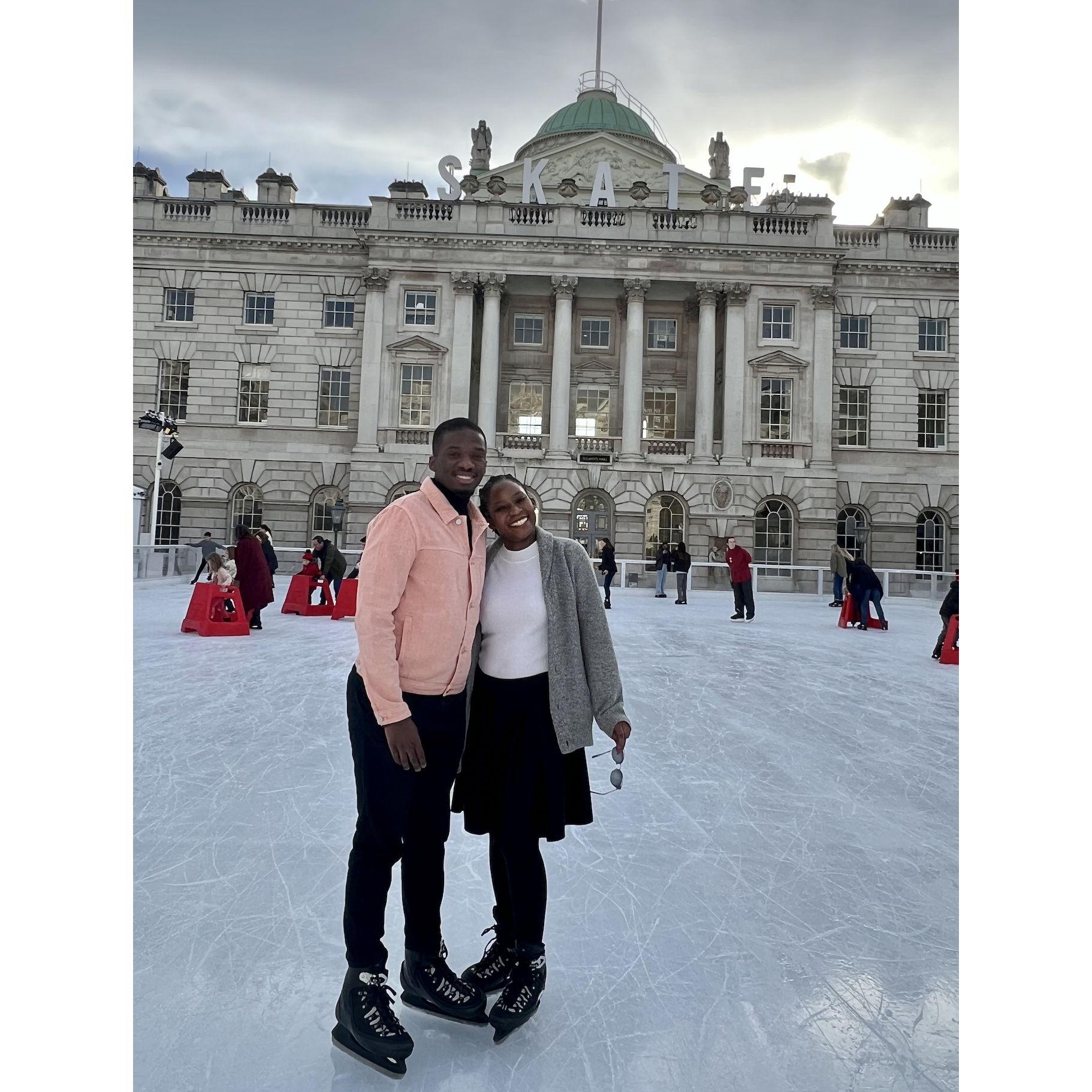 Ice skating in London ~ Jan 2023