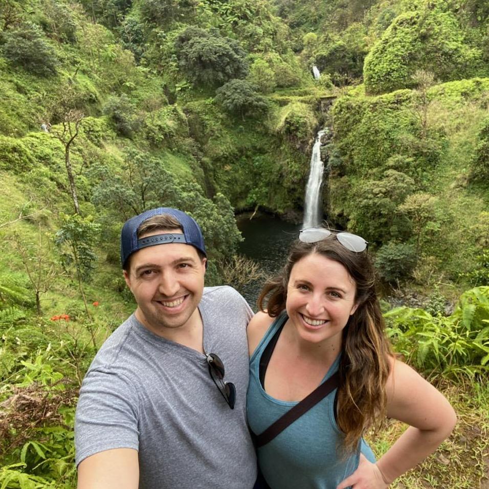Maui, Hawaii - our last big trip pre-pandemic. We drove the Road to Hana and learned to appreciate our selfie stick!