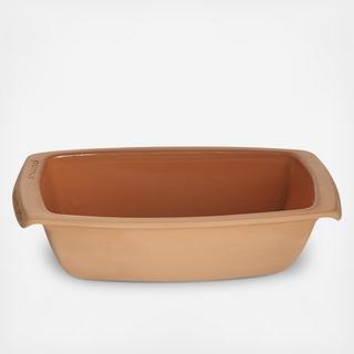 Glazed Clay Loaf Pan