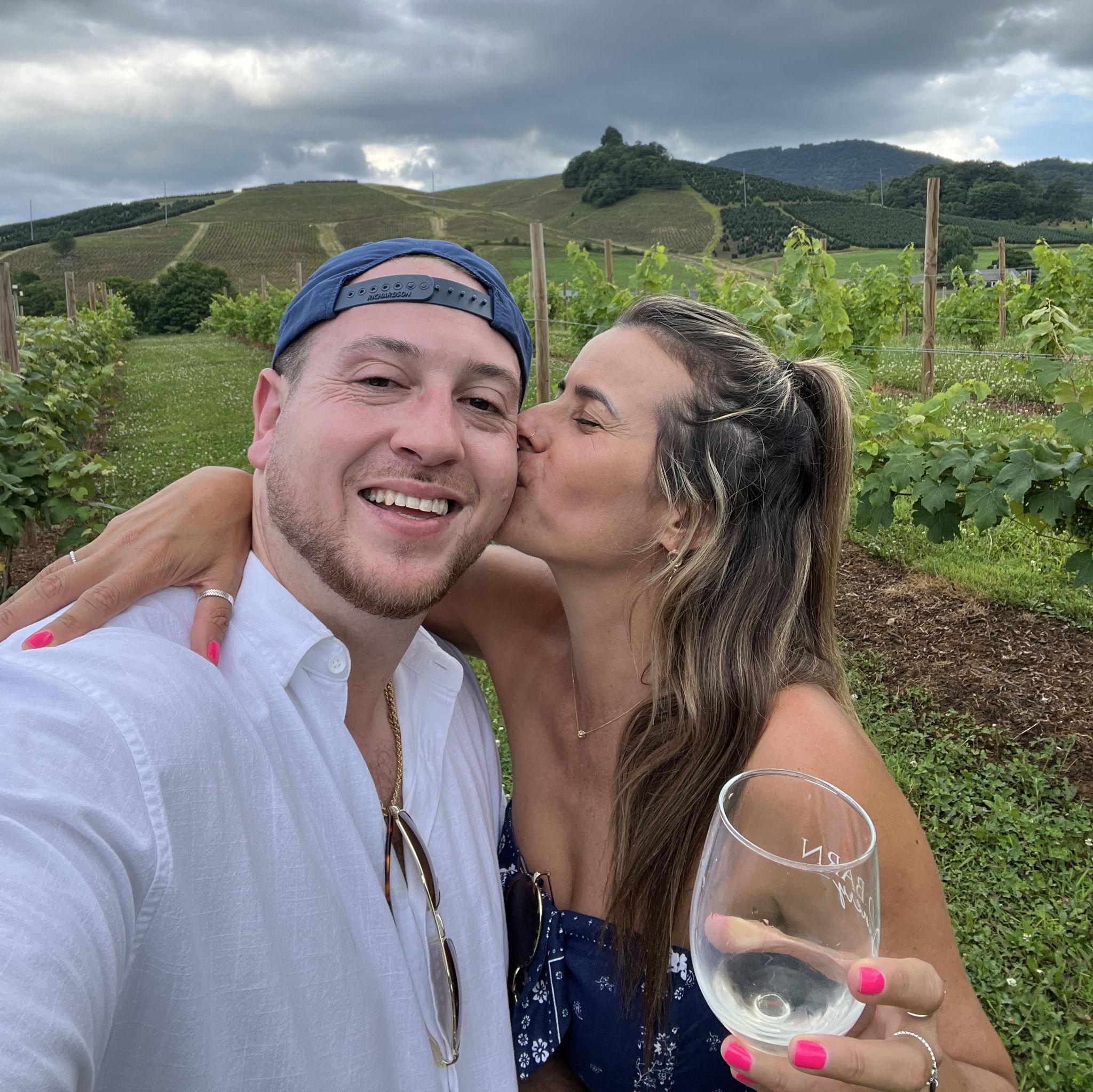 Our favorite Winery in West Jeferson- Old Barn Winery