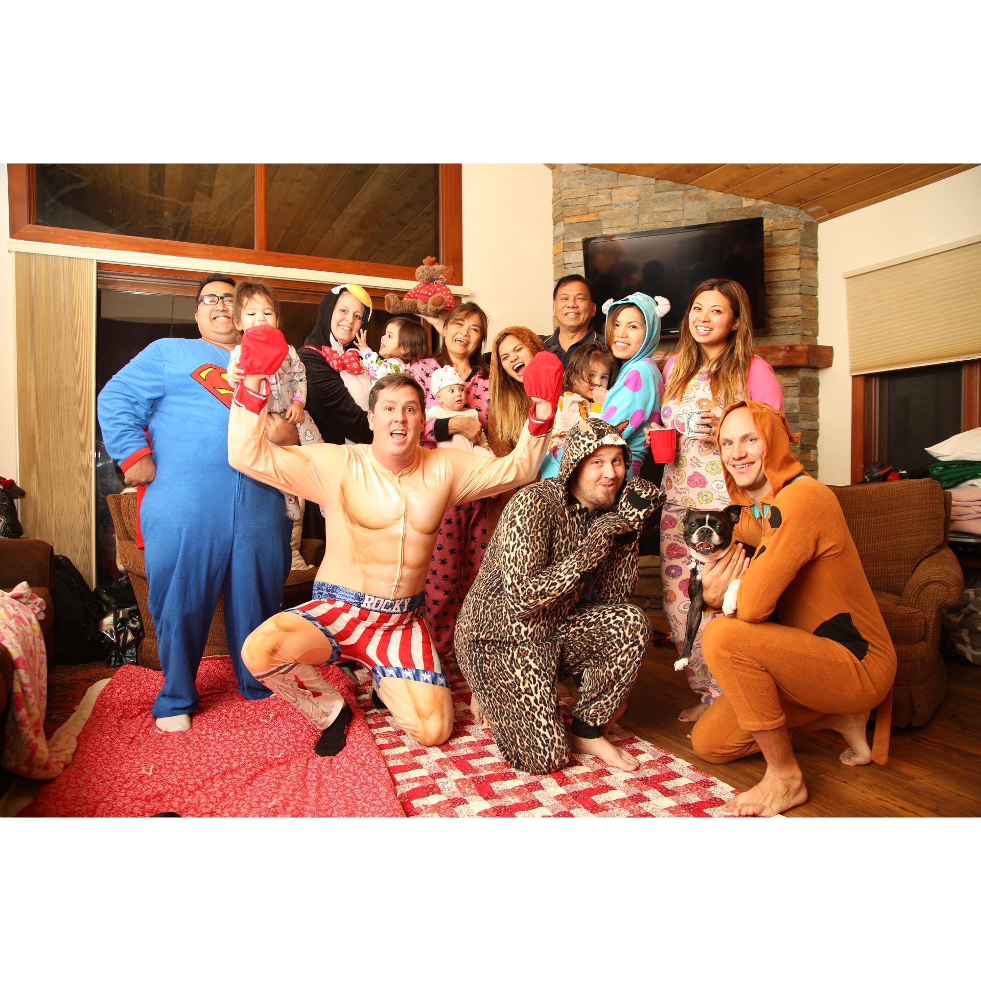 It’s a onesie party