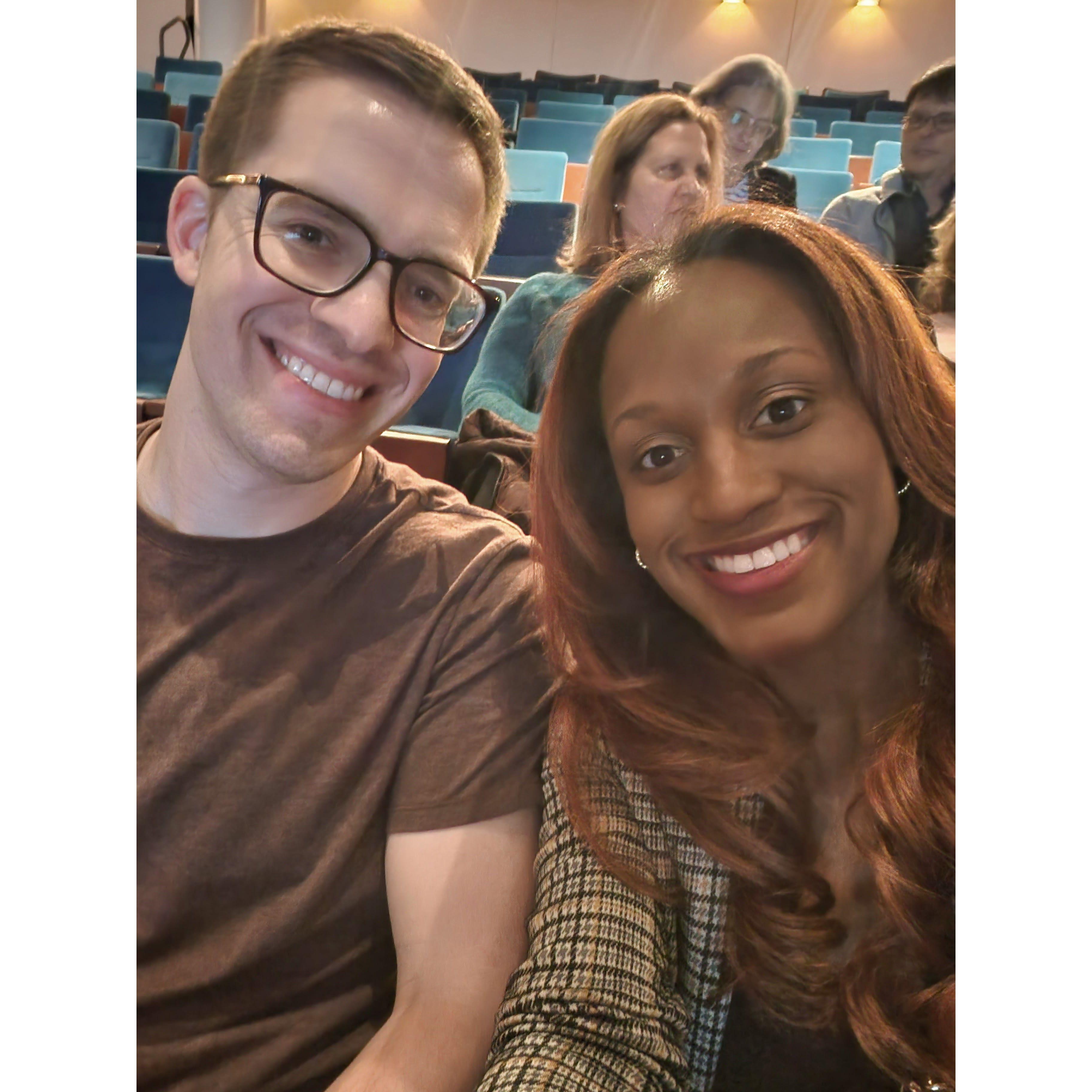 Watching GET OUT performed by CLT Orchestra