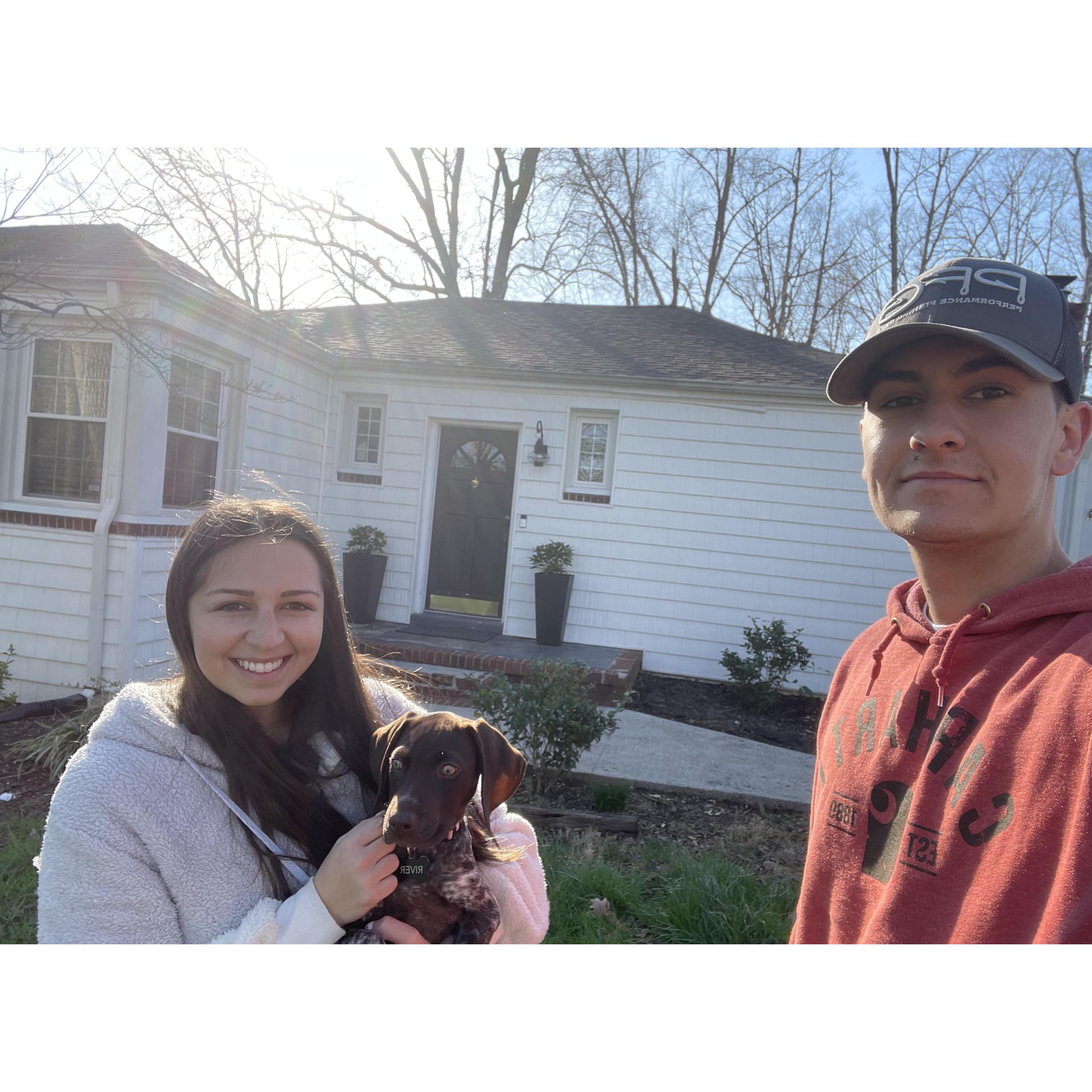 First house!