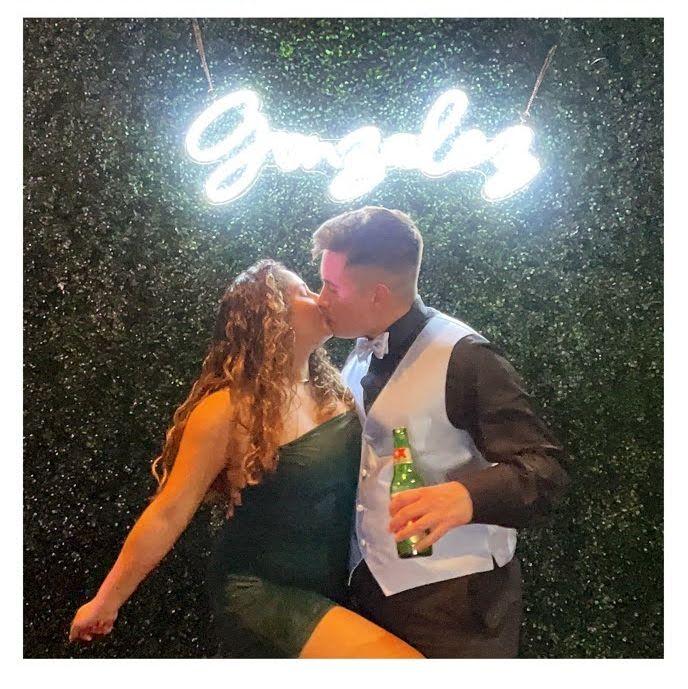 Marisa & Tyler at friends, Derrick & Emma's Wedding