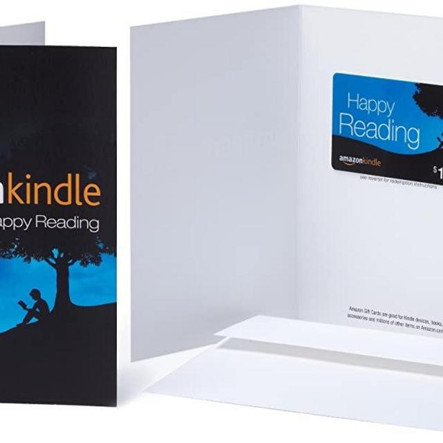 Amazon.com $100 Gift Card in a Greeting Card (Amazon Kindle Design)
