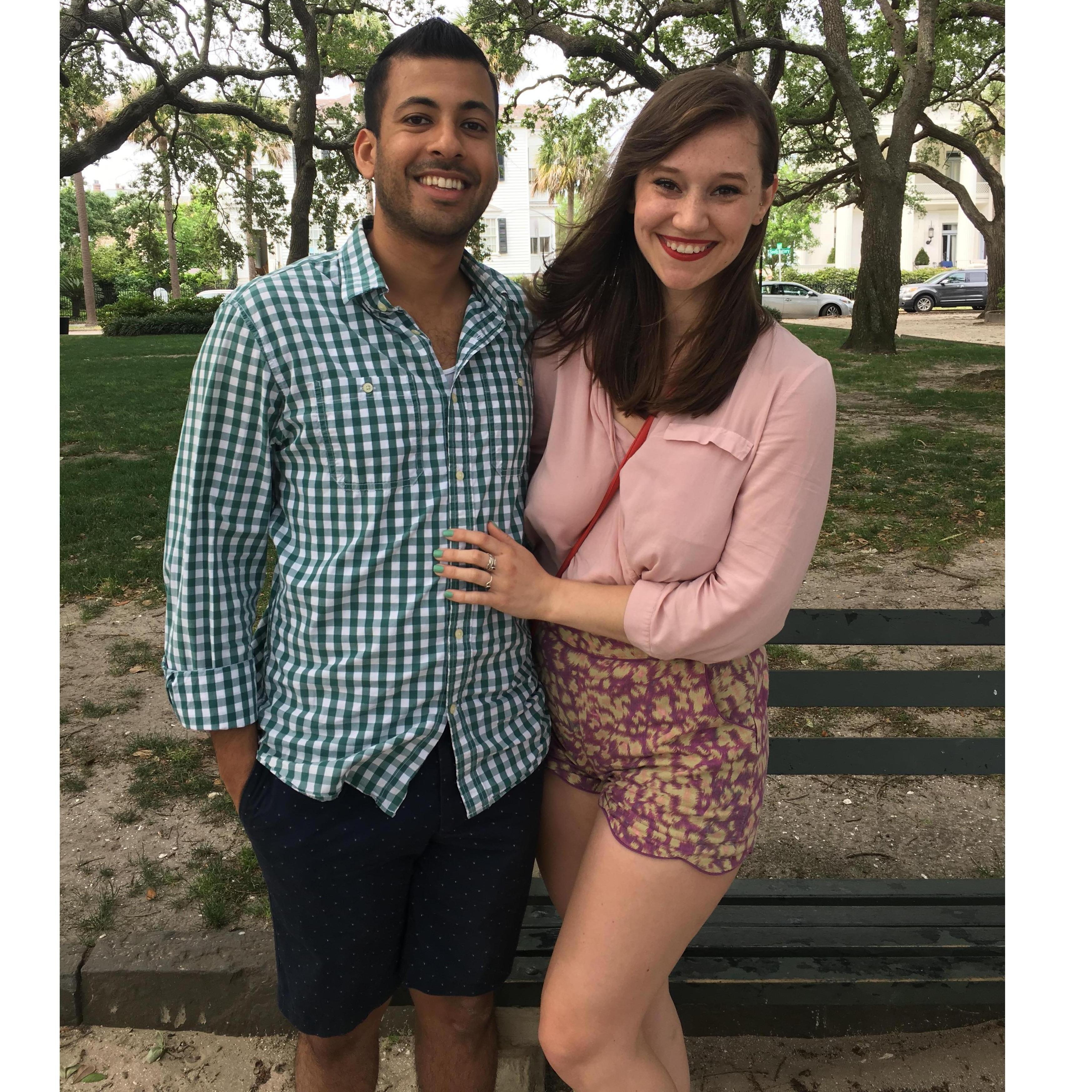 Anirudh's first trip to Charleston