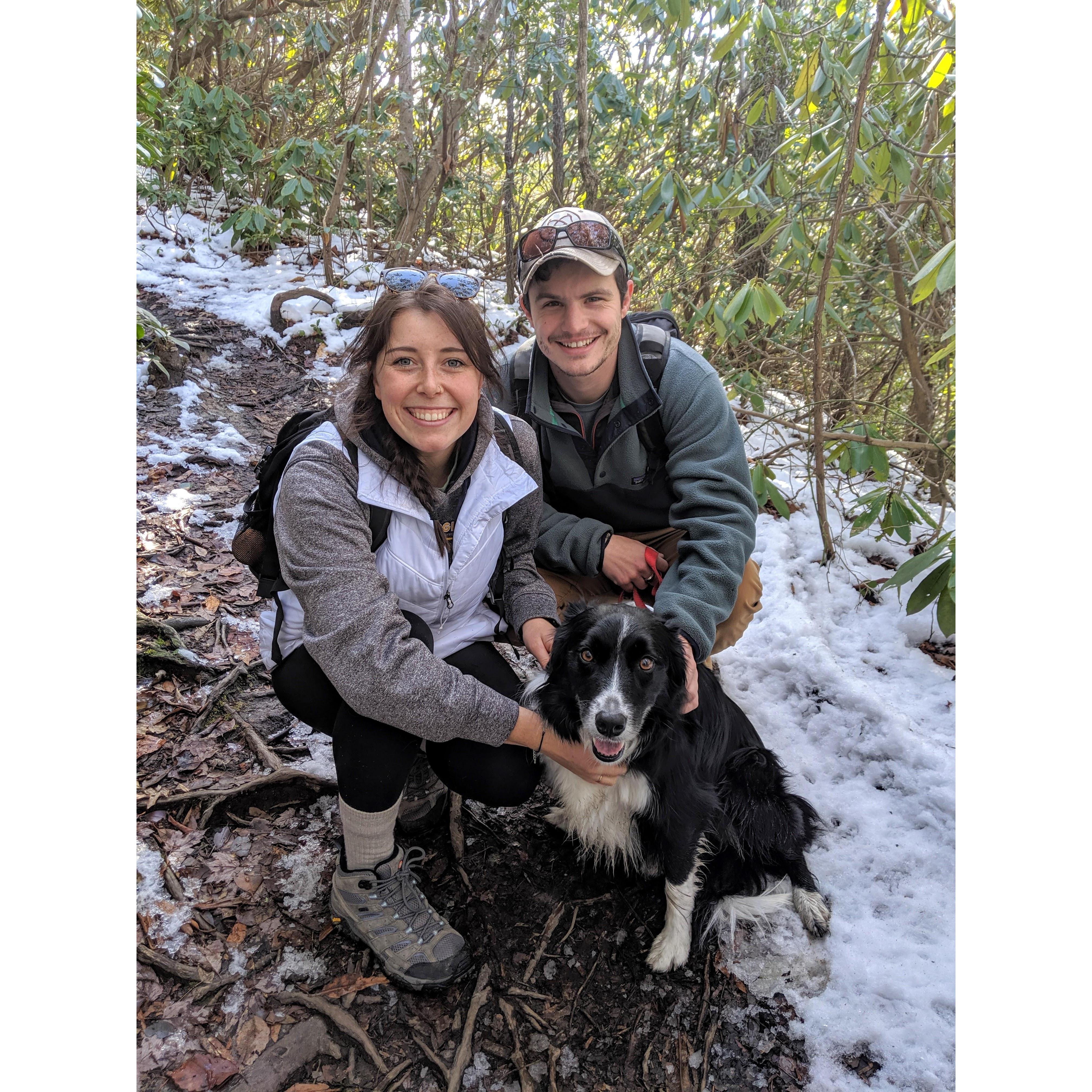 Long Point Trail, New River Gorge National Park, January 2020