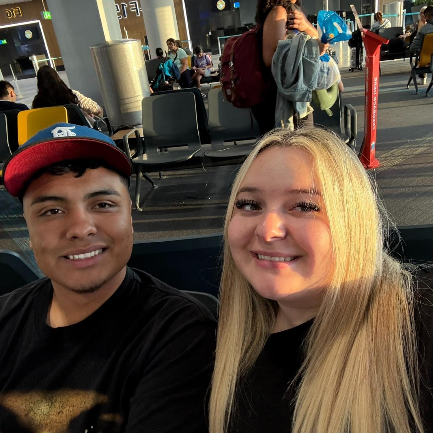 our layover in Instanbul, Turkey on our way to Germany (we were so tired)