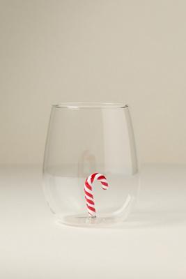 Jolly Icon Stemless Wine Glass