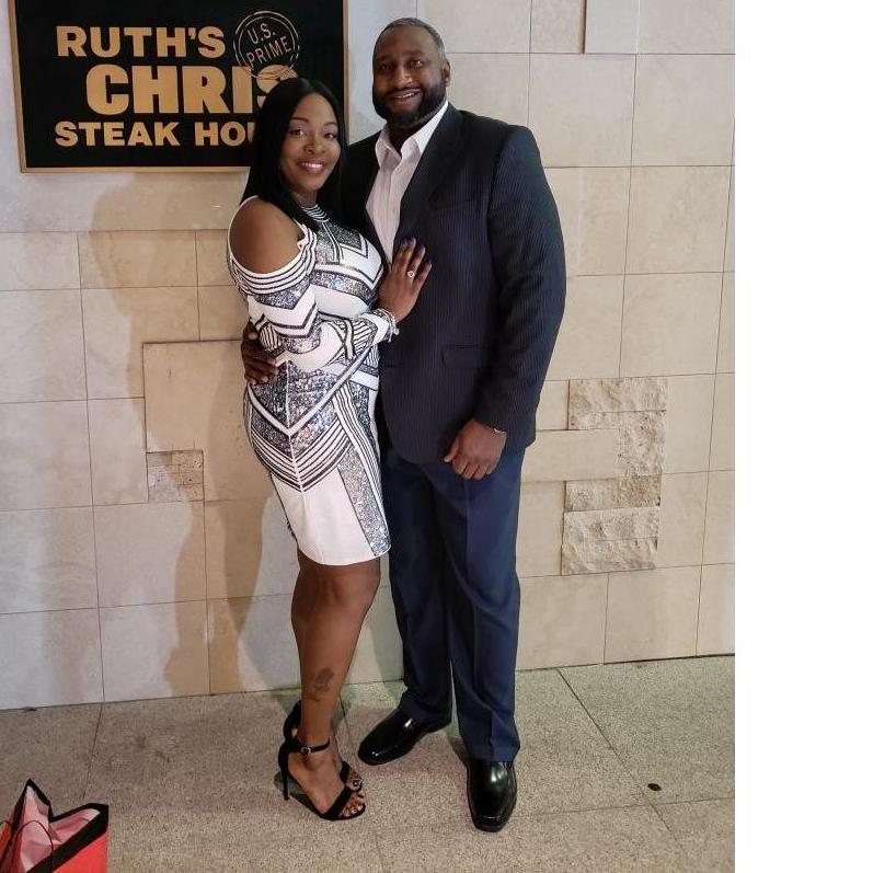 Date night... we clean up well