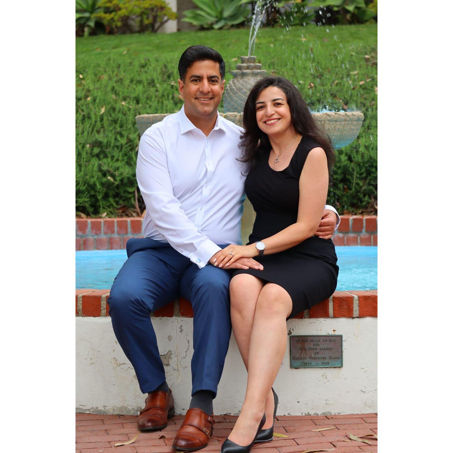 Getting some professional photos in Palos Verdes