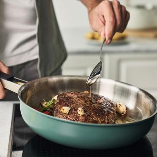 Pure 11 in. Stainless Steel Fry Pan