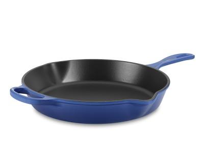 Le Creuset Signature Deep Skillet, 12", Lapis