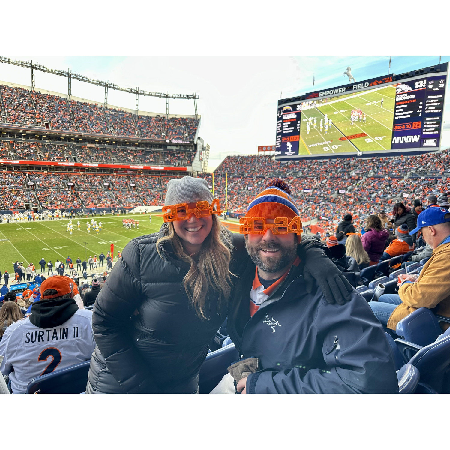 Broncos game on NYE!