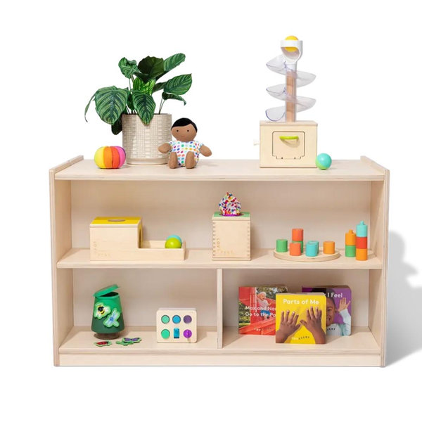 Wooden Montessori Toy Storage
