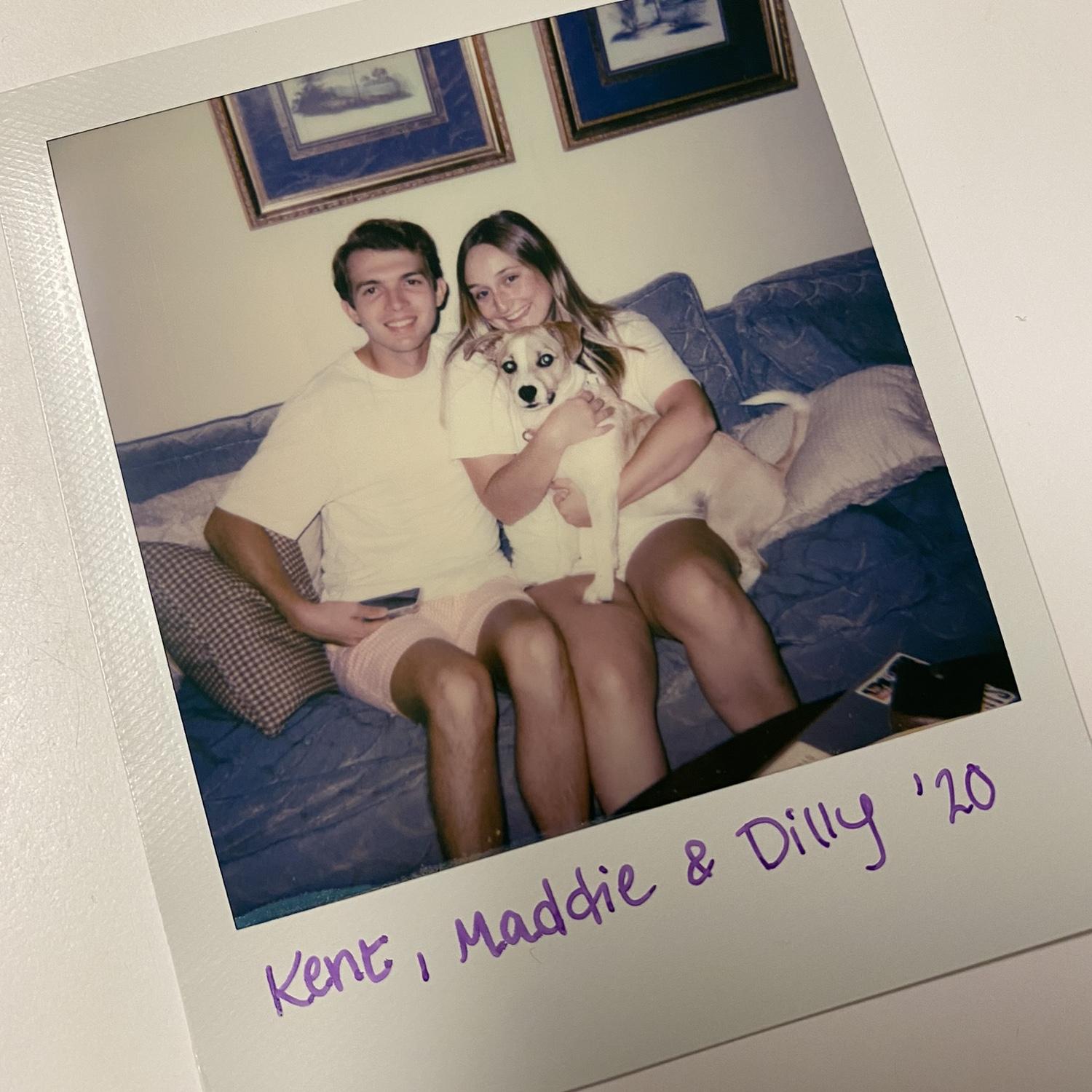 Maddie and Kent’s first baby, Dilly