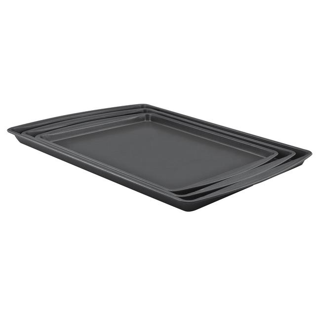 Mainstays Cookie Sheet Set, 3 Pieces